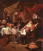 The Dissolute Household Jan Steen